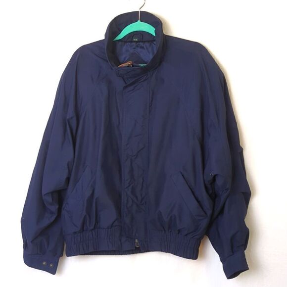 Marc New York Bomber Jacket Lightweight Navy  Size M - Picture 1 of 11